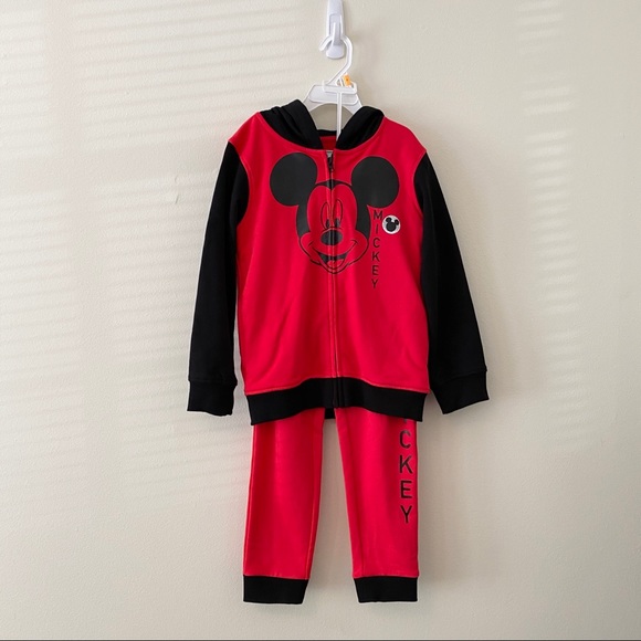 Disney MickeyMouse Colorblocked Hoodie &JoggerSet - Picture 2 of 8